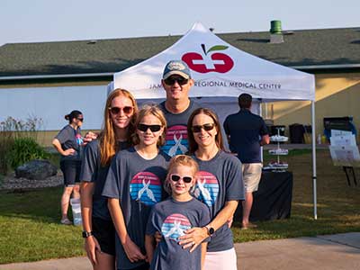 The Dave and Dr. Mandy Sorlie family organize Golf "fore" ANGELS each year.
