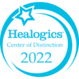 Logo: Healogics Center of Distinction 2022.