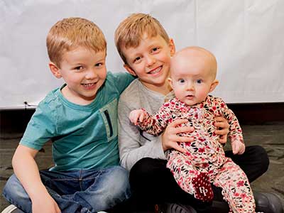 Image of young children