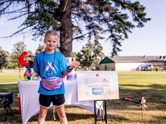 image of Lauren Sorlie at Golf "fore" ANGELS