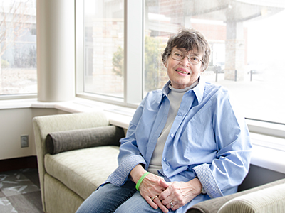 One retired nurse chose JRMC because of its low rate of infections. Donna worked as a nurse for 40 years because she loved caring for people.
