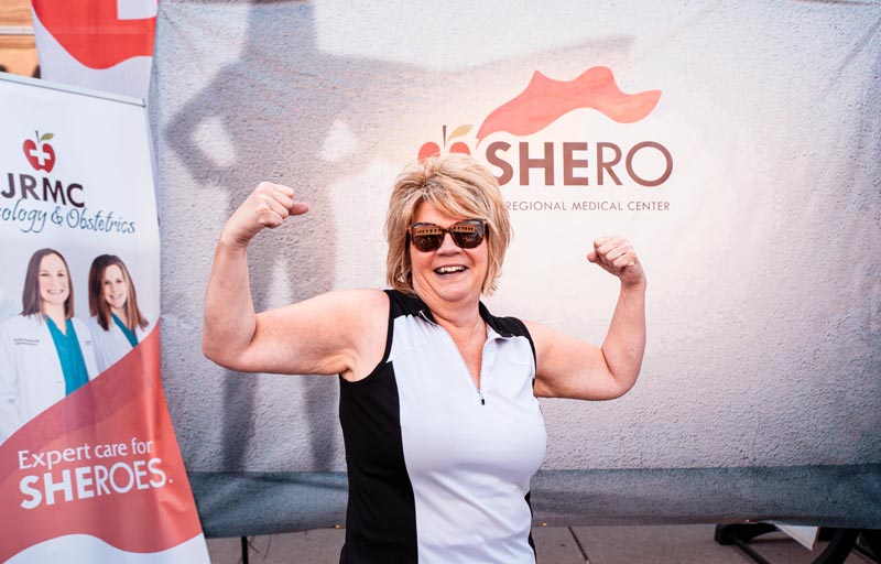 image of one SHERO at UJ Block Party