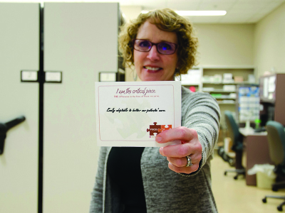 Sheri Schweitzer began her career at JRMC in 1985. The hospital had four computers then, she said. JRMC’s current Materials Manager was also the facility’s first IT Manager.