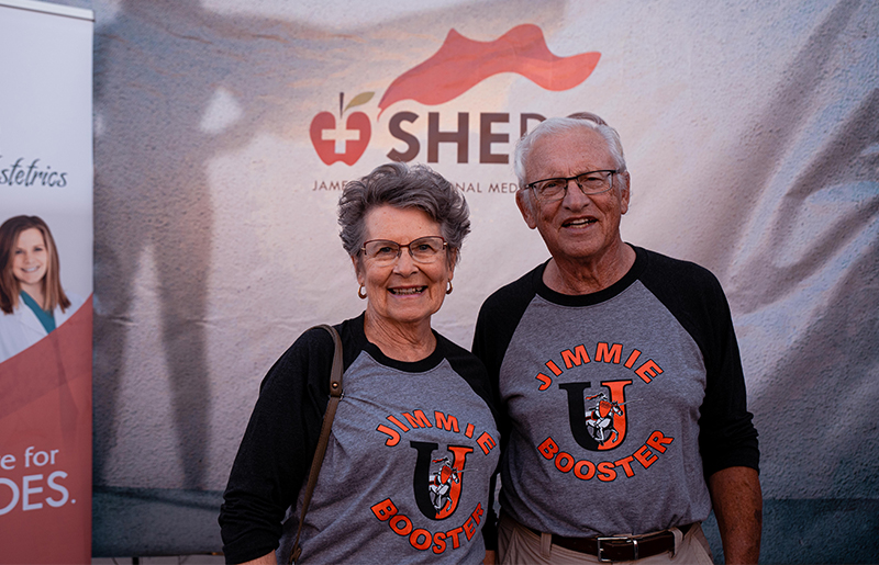 image of two SHEROES at UJ Block Party