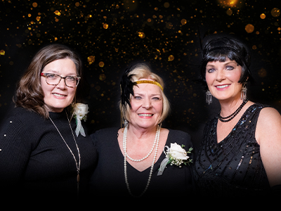 Pamela Enger, Marla Wegner and Marcie Marler Maier