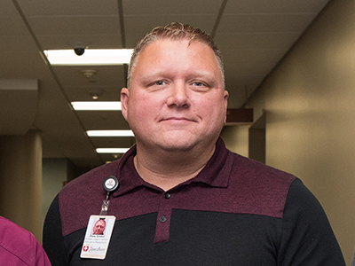 JRMC Support Services manager and emergency preparedness manager, Dane Grebel, recently completed training offered by the Center for Domestic Preparedness.