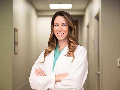 Meet Jamestown native, Crystal Krapp, APRN, DNP-C. Krapp is a doctorate nurse practitioner that works Dr. Volk in the clinic and surgery. She joined the team in 2018.