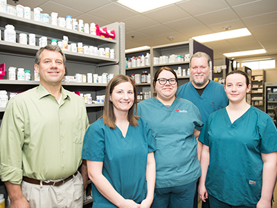JRMC's Pharmacy Department received the North Dakota Society of Health-System Pharmacist's Excellence in Medication Use Safety Award.