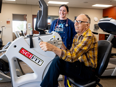 Image of physical therapy patient
