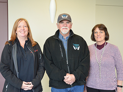 Thundering Saints along with the Debbie Gabel Memorial Cancer Ride donated $10,000 to the JRMC Cancer Center.