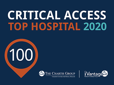 For the seventh year in a row, Jamestown Regional Medical Center is a Top 100 Critical Access Hospital in the country, said President & CEO Mike Delfs.