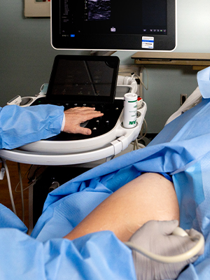 Image of vein treatment