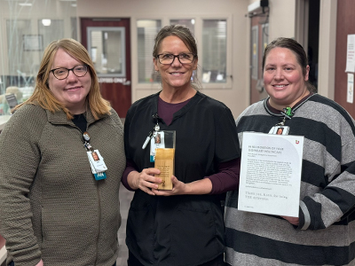 Image of Catie Kautz, Korri Aesoph and Katie Barta