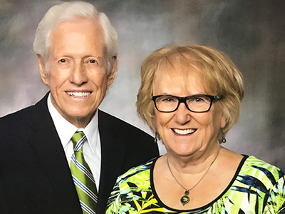 Reuben and Clarice M. Liechty donated $100,000 to the JRMC Cancer Center in February 2019.